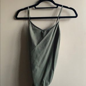 Green body suit-never worn